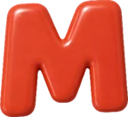 m